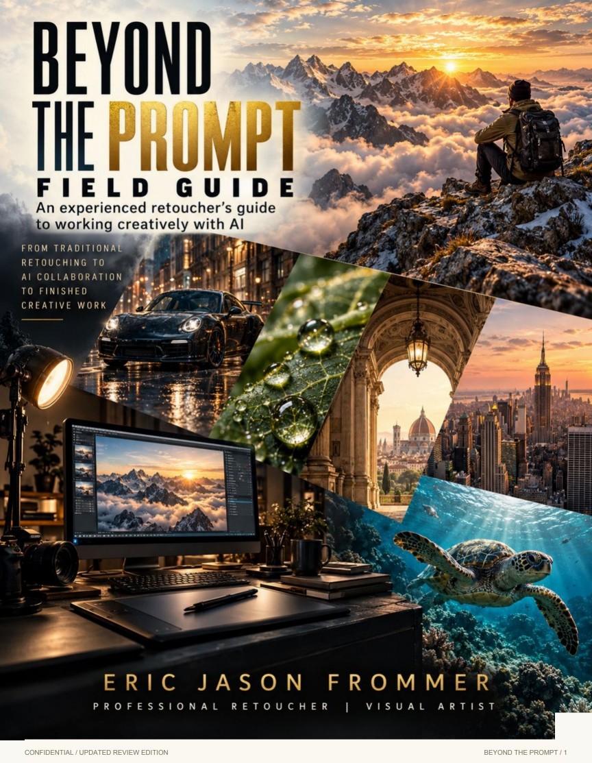 Beyond the Prompt — What a Professional Retoucher Learned Working Creatively With AI